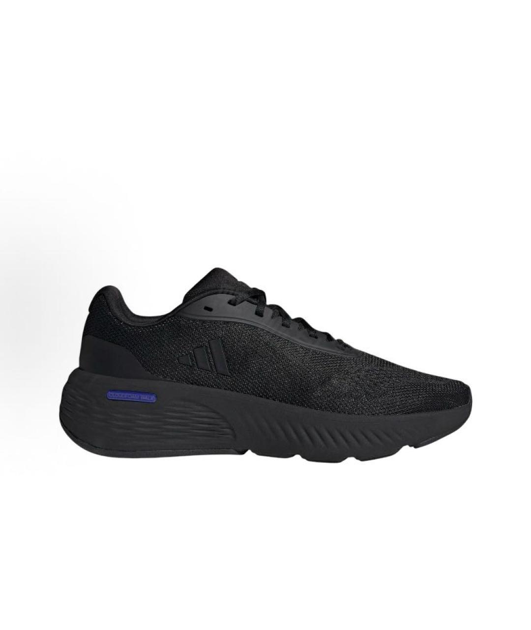 ADIDAS Черные текстильные низкие кроссовки / кеды, фото 3