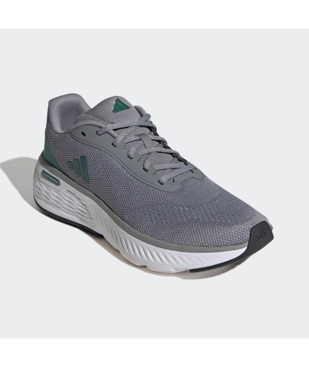 ADIDAS Серые текстильные низкие кроссовки / кеды, фото 4