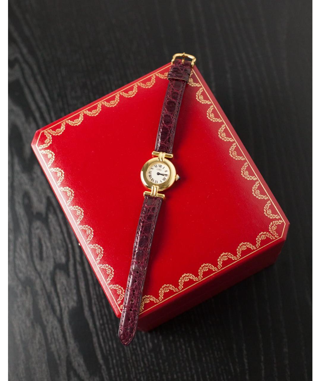 CARTIER Золотые часы, фото 9