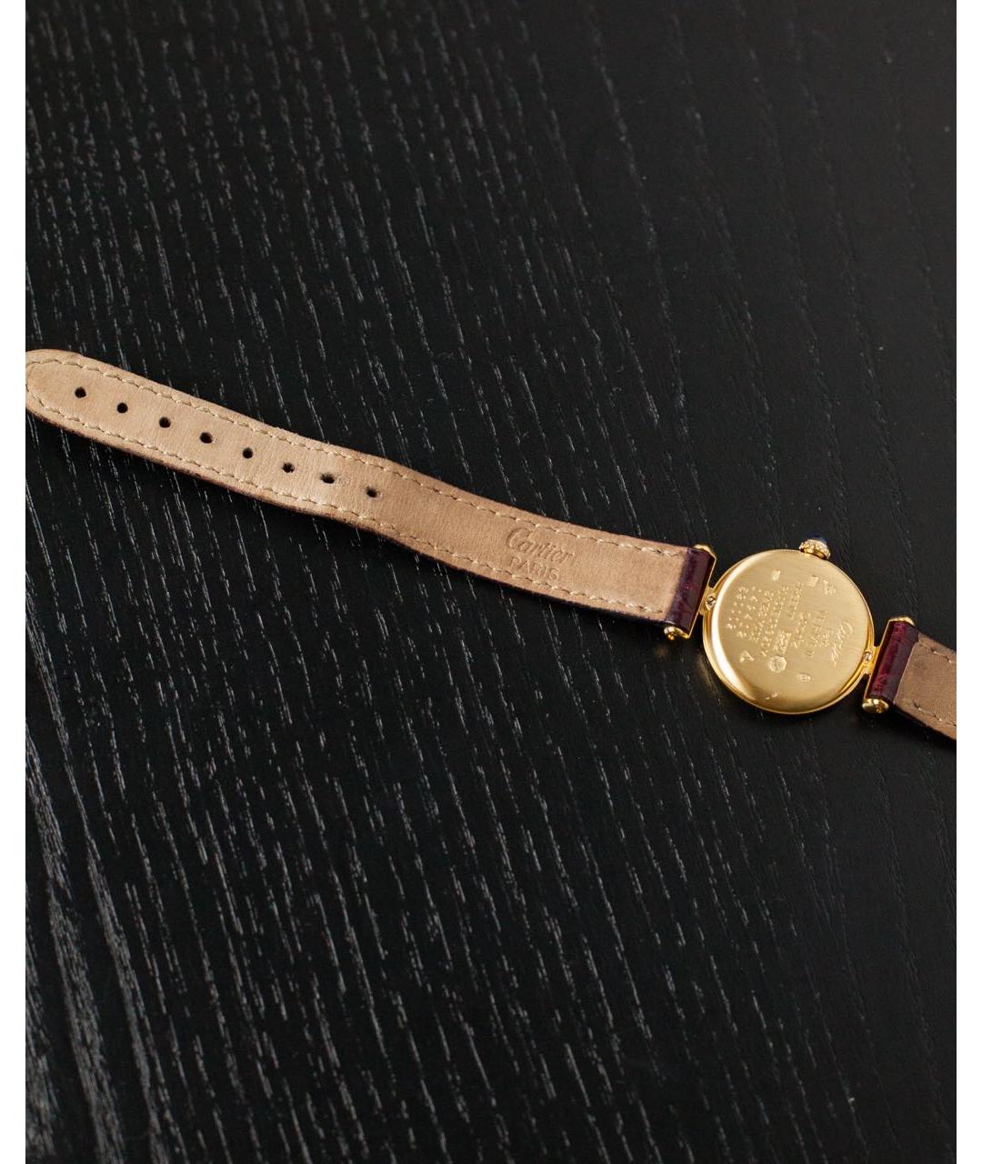 CARTIER Золотые часы, фото 5