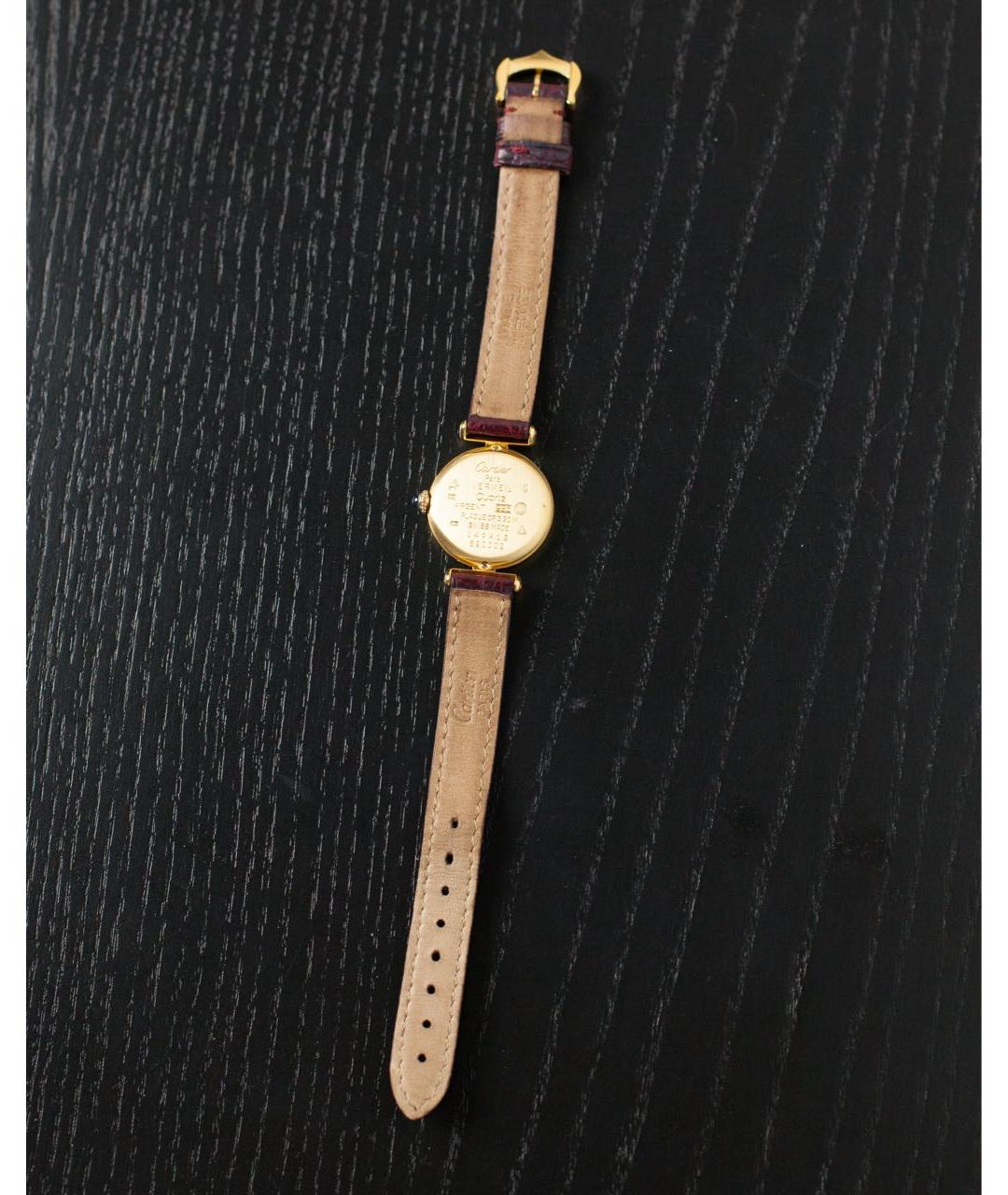 CARTIER Золотые часы, фото 4