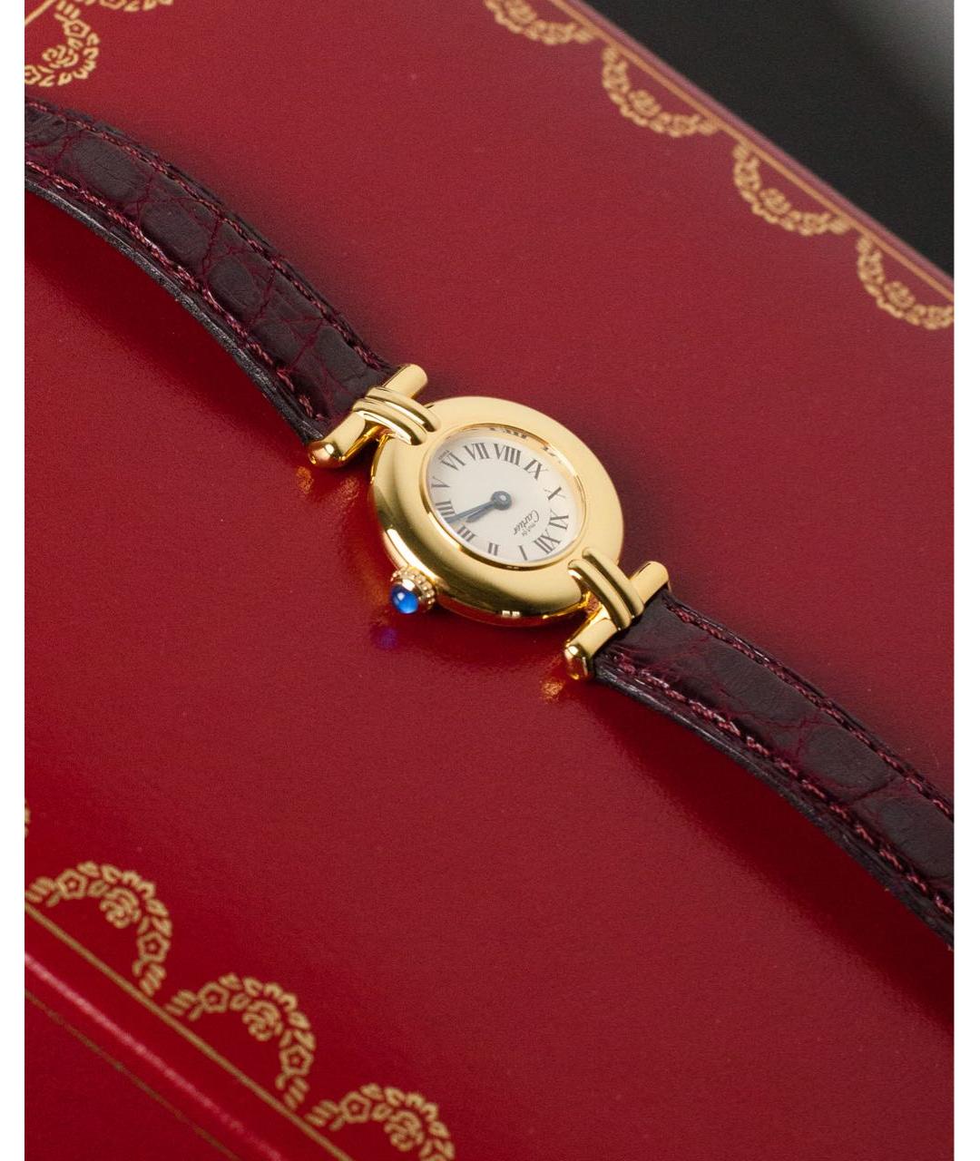 CARTIER Золотые часы, фото 6