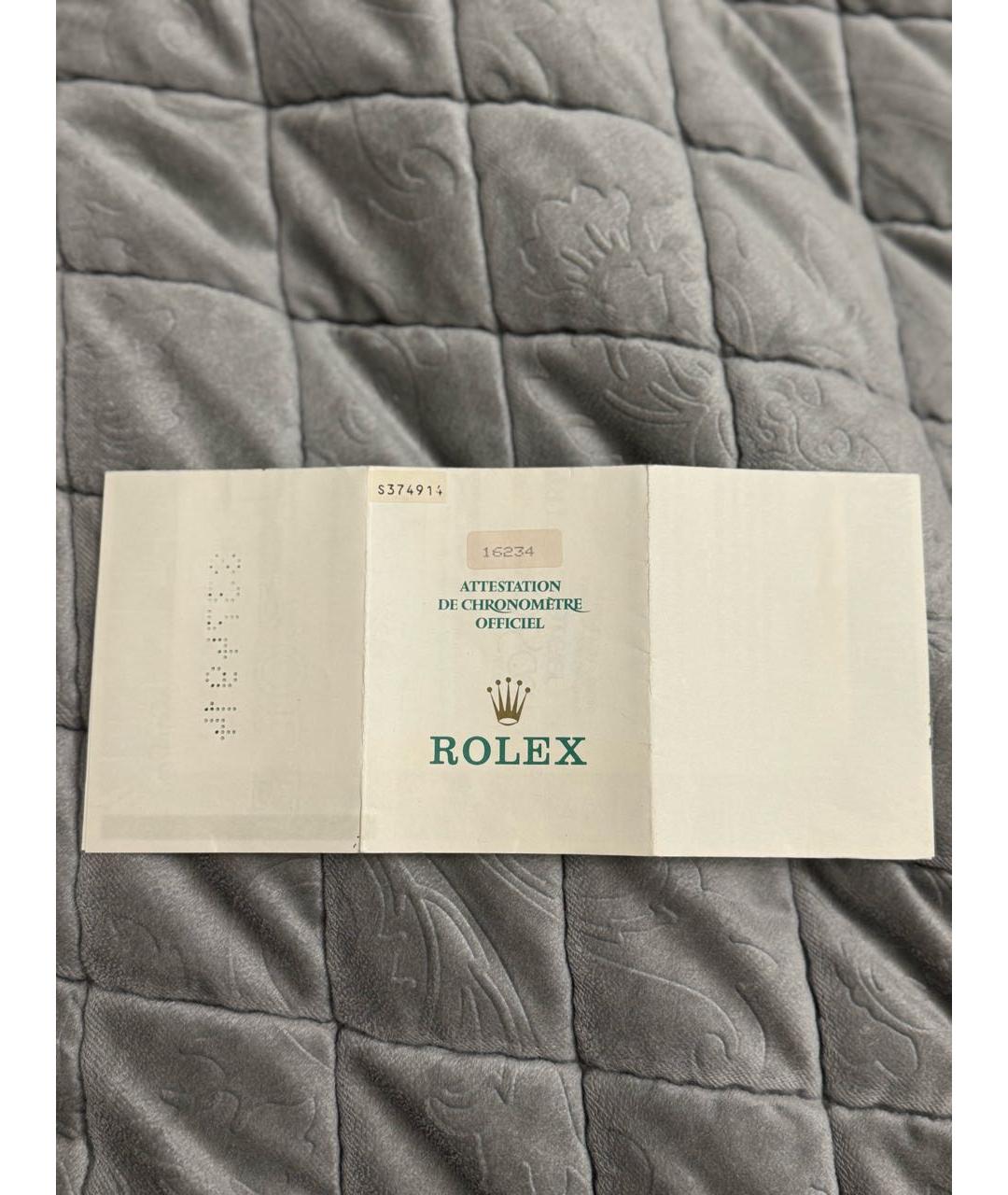 ROLEX Серебряные металлические часы, фото 6