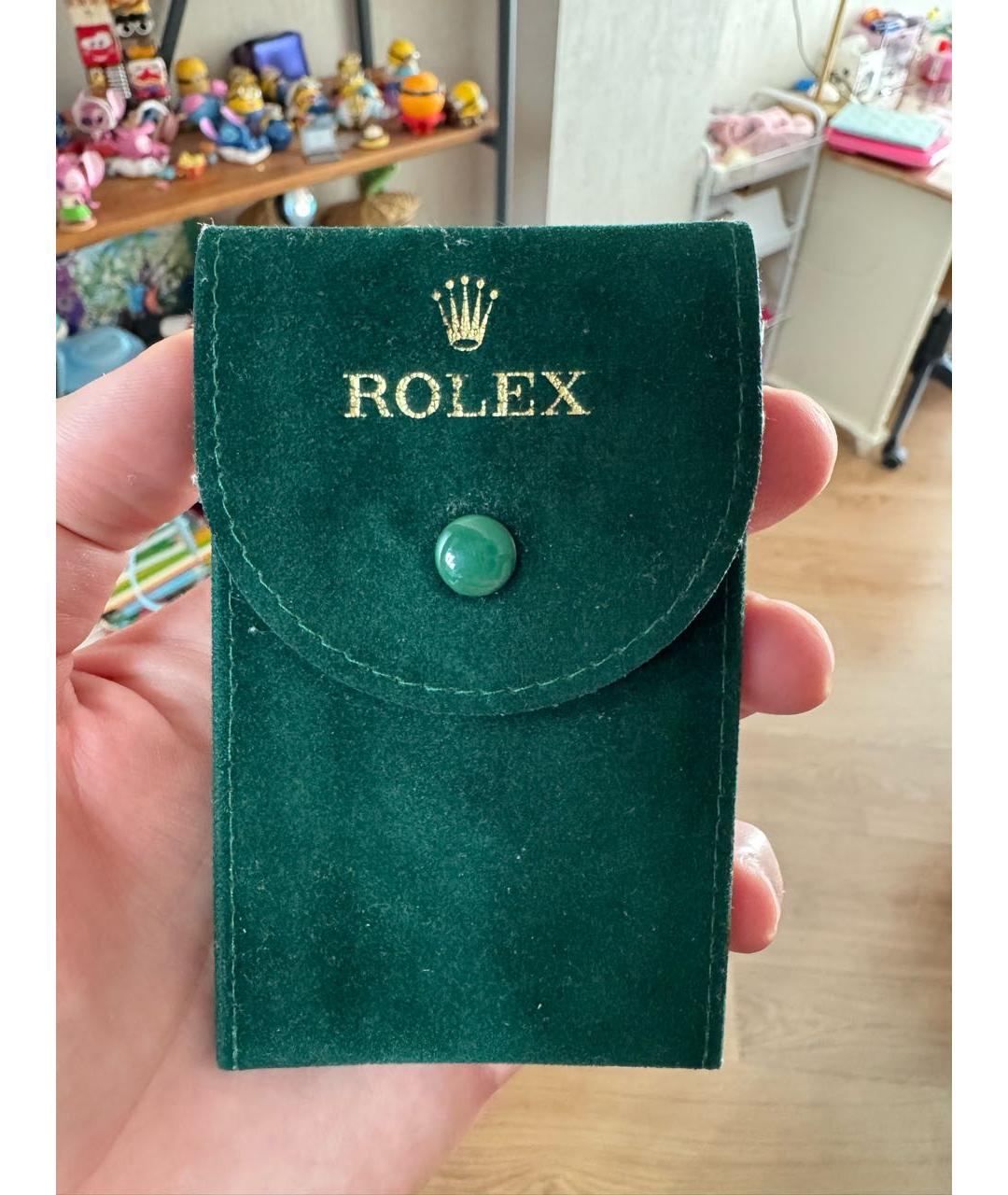 ROLEX Серебряные металлические часы, фото 7