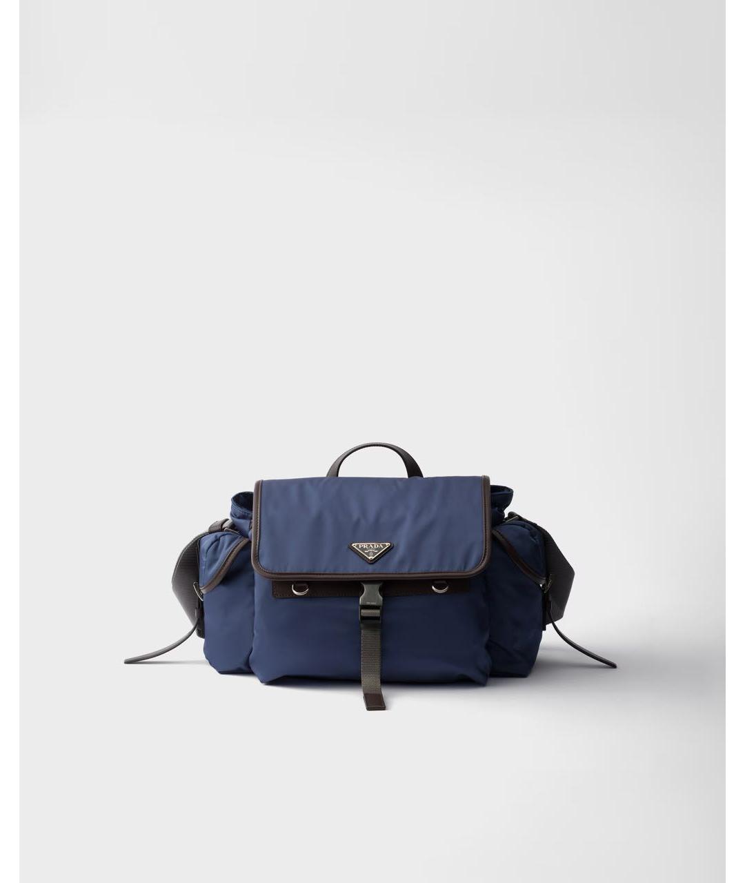 PRADA Синяя сумка на плечо, фото 6