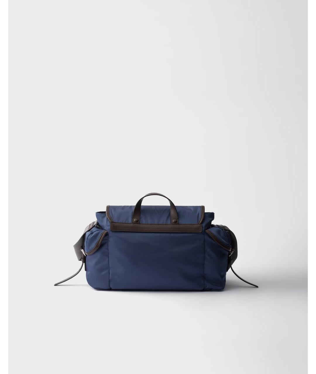 PRADA Синяя сумка на плечо, фото 4