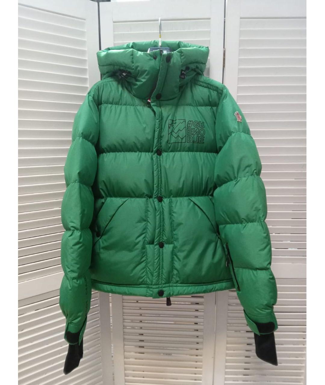 MONCLER Зеленая куртка, фото 9
