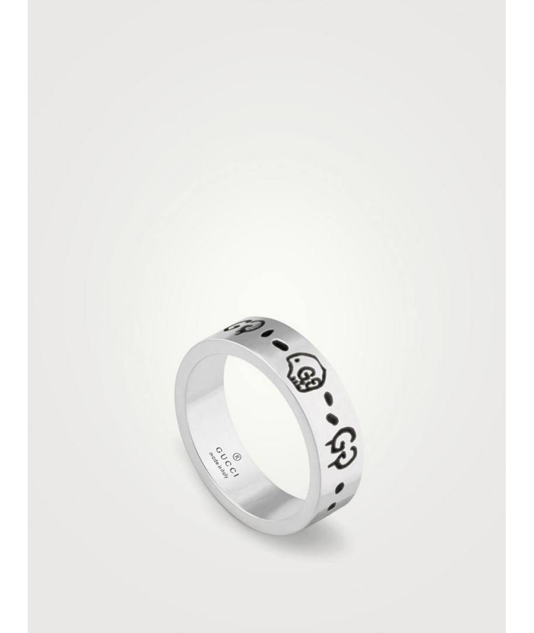 GUCCI Серебряное серебряное кольцо, фото 2