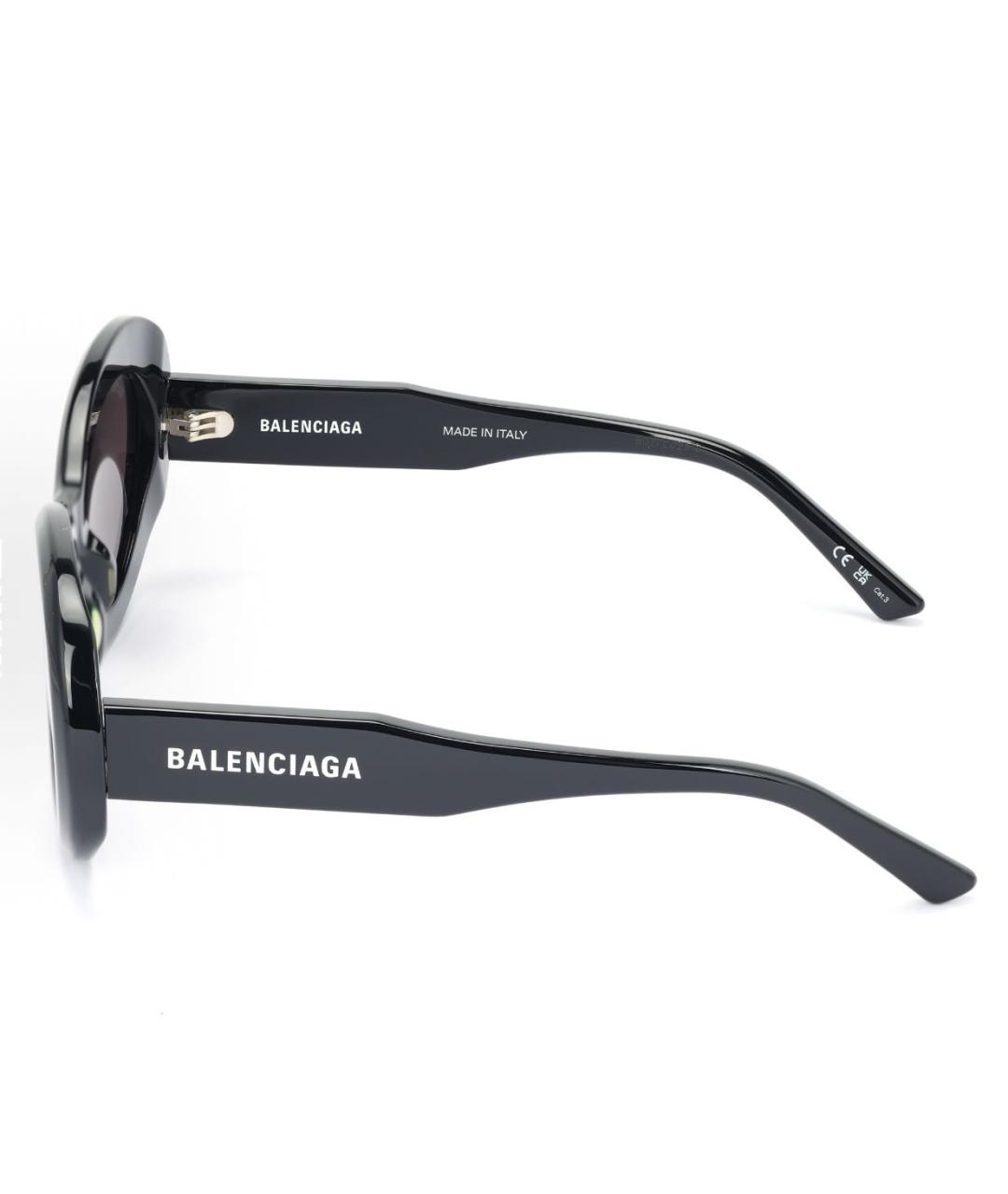 BALENCIAGA Черные солнцезащитные очки, фото 3