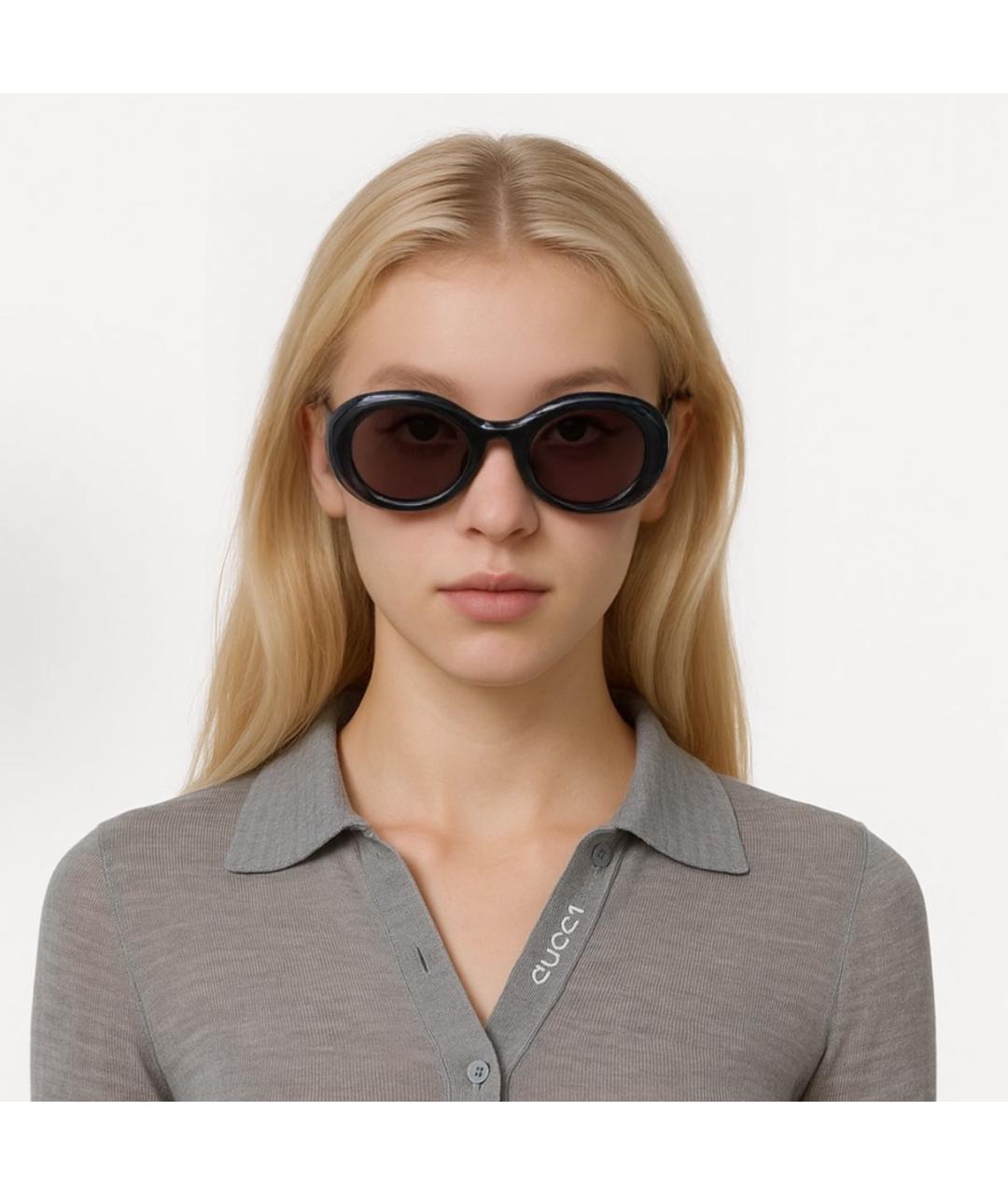 BALENCIAGA Черные солнцезащитные очки, фото 4