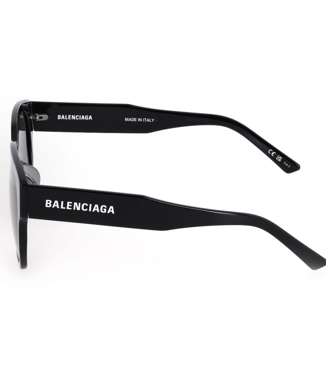 BALENCIAGA Черные солнцезащитные очки, фото 2