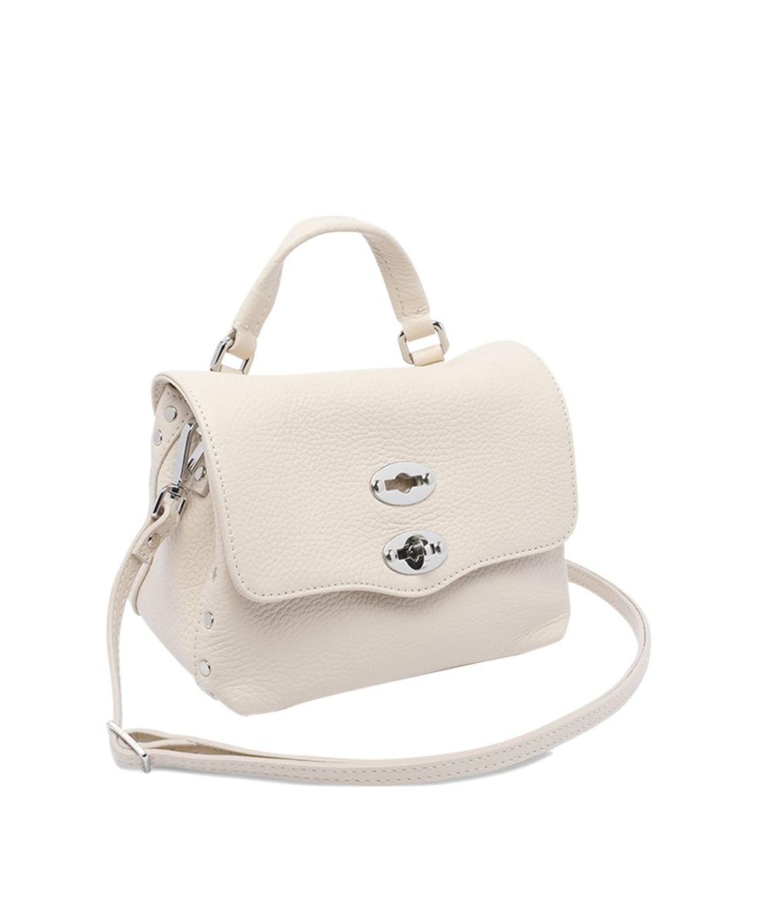 ZANELLATO Бежевая кожаная сумка тоут, фото 3