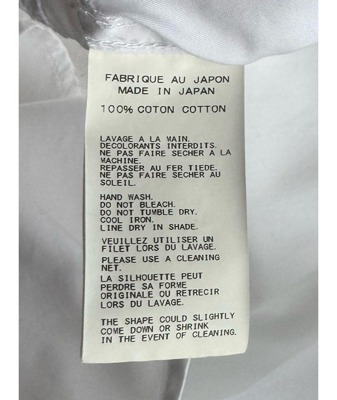 YOHJI YAMAMOTO Бирюзовая кэжуал рубашка, фото 4