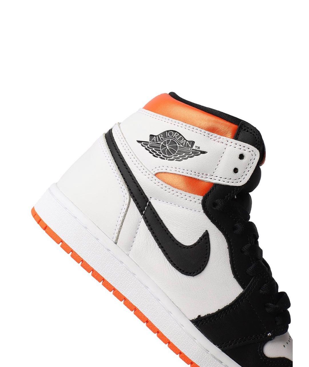 NIKE Белые высокие кроссовки / кеды из искусственной кожи, фото 6