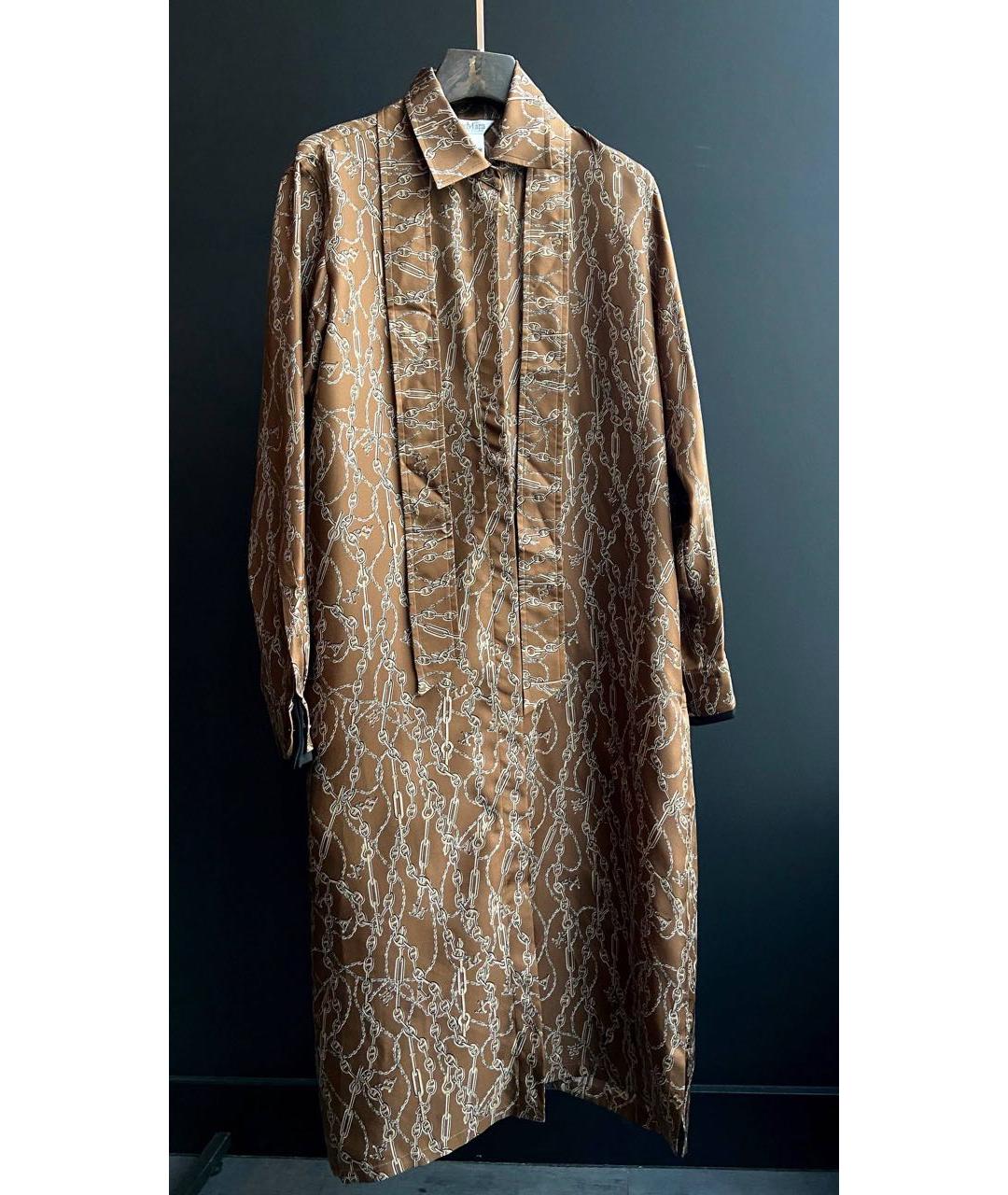 MAX MARA Коричневое повседневное платье, фото 5