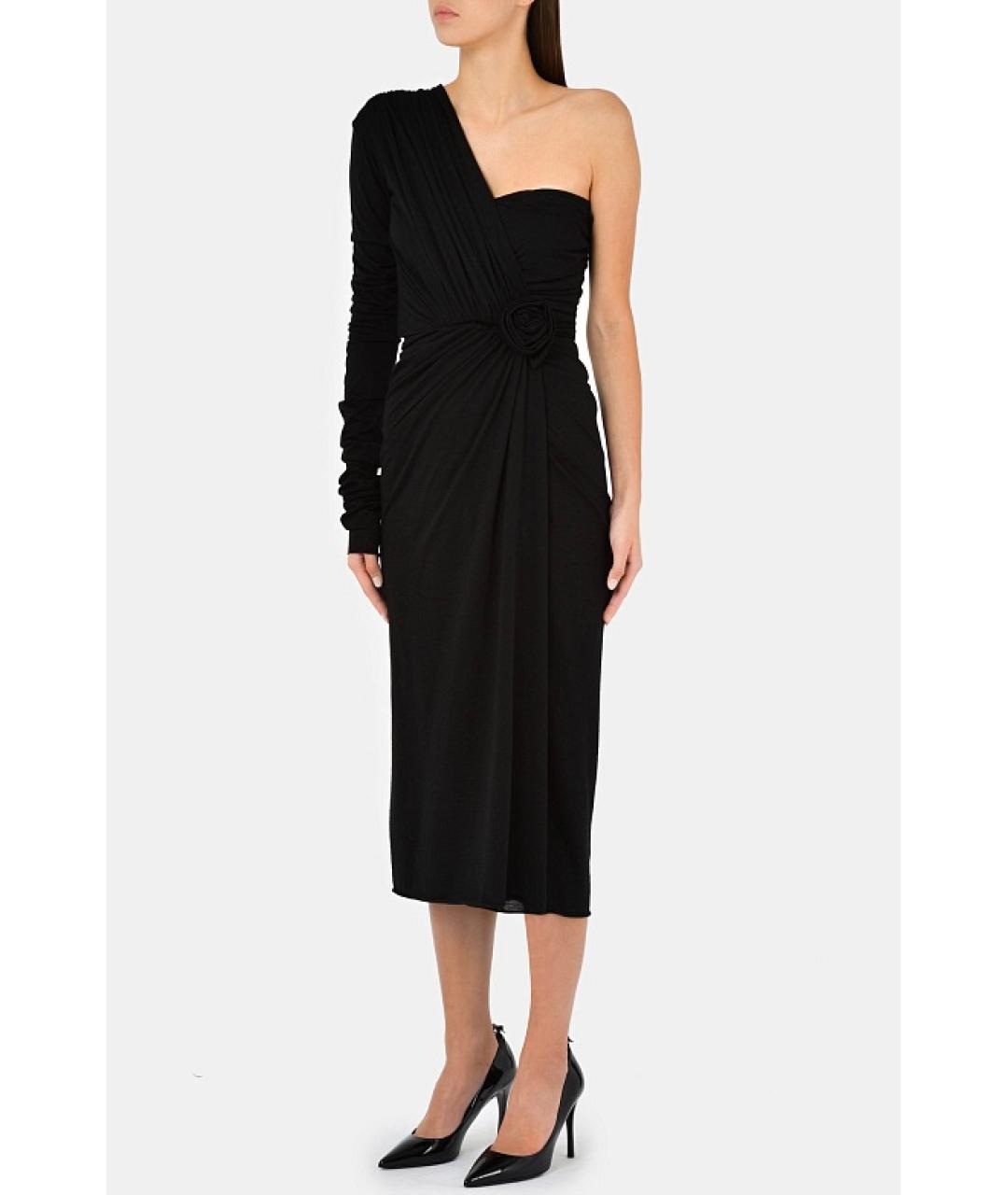 DOLCE&GABBANA Черное коктейльное платье, фото 2