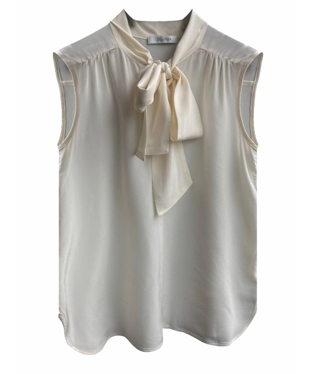 MAX MARA Бежевая блузы, фото 1