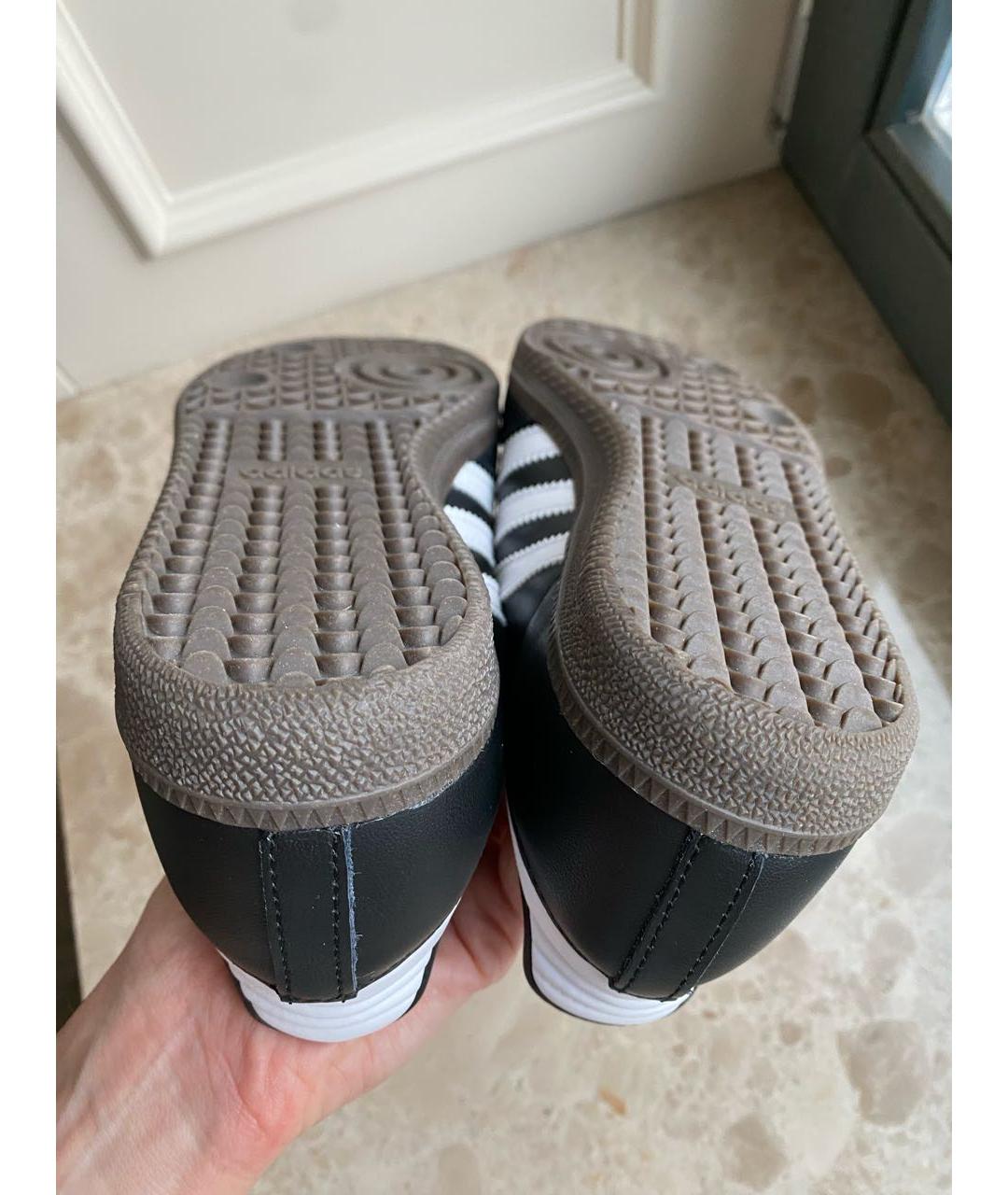 ADIDAS Черные замшевые кеды, фото 8