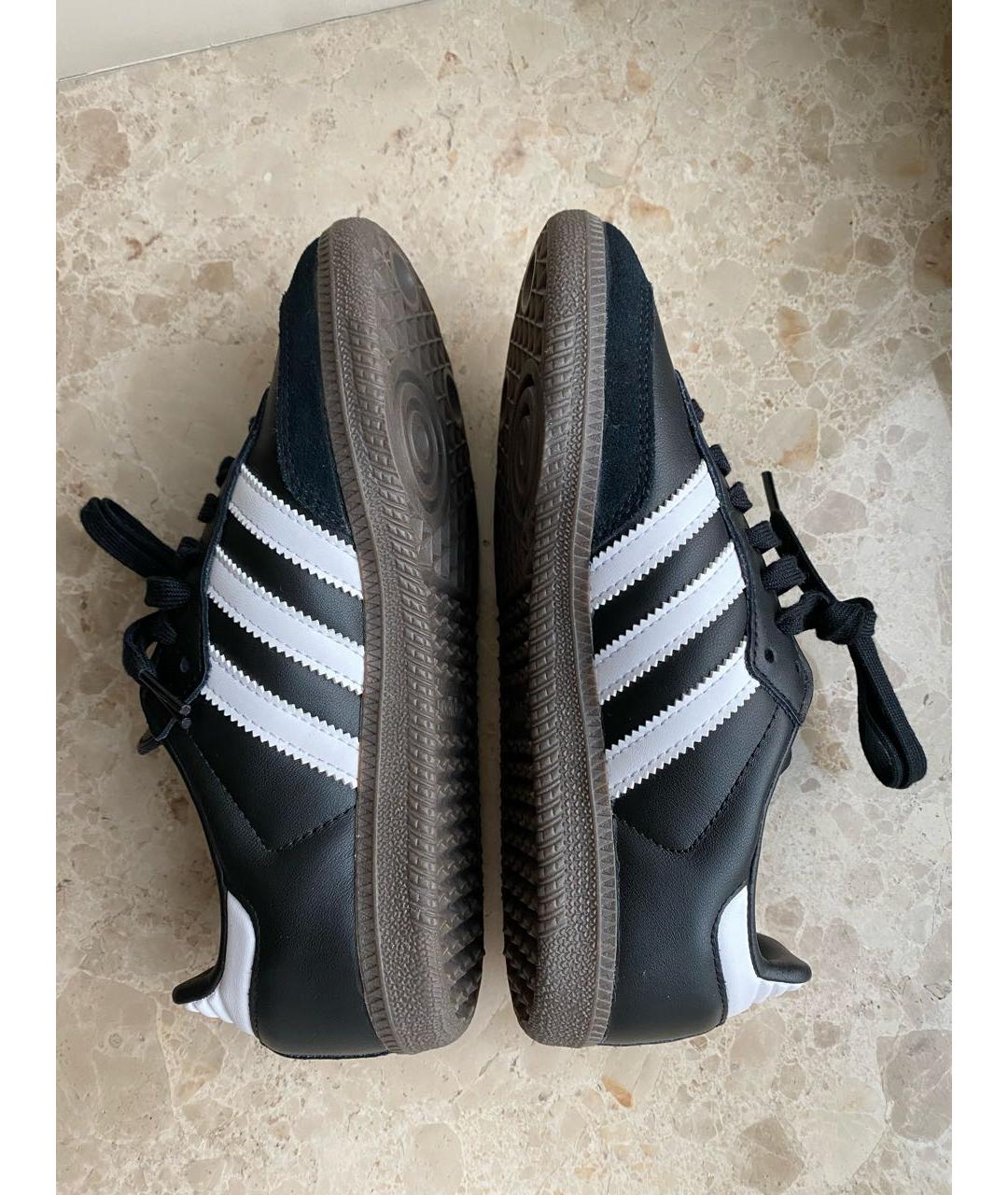 ADIDAS Черные замшевые кеды, фото 7