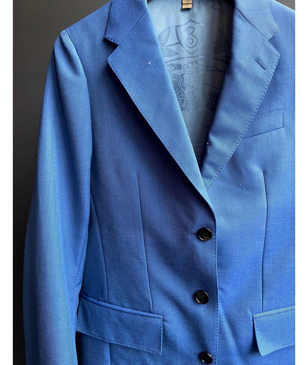 BURBERRY Синий костюм с юбками, фото 5