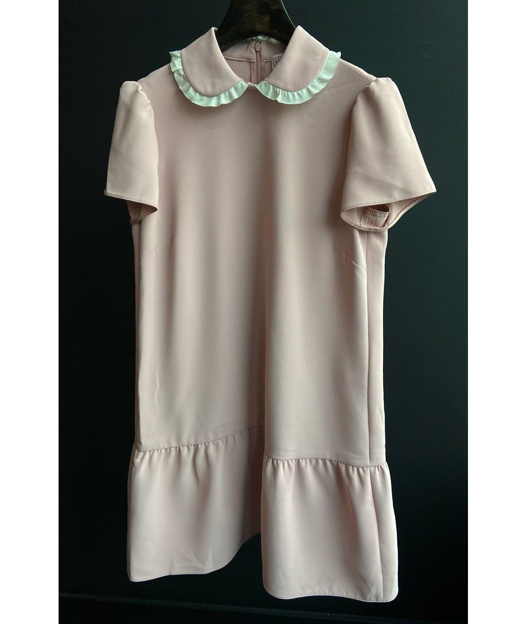 RED VALENTINO Розовое повседневное платье, фото 4