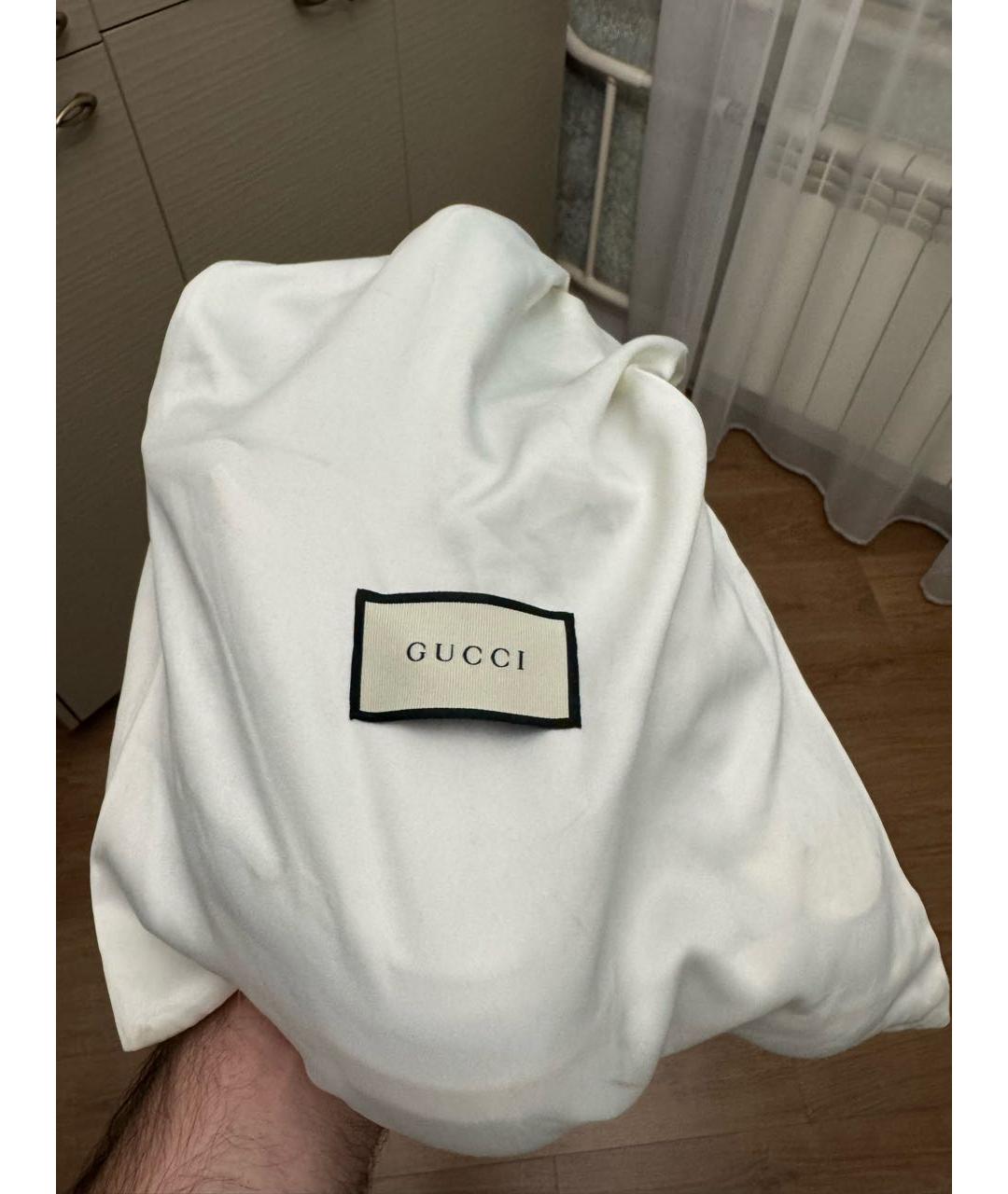 GUCCI Мульти кожаные низкие кроссовки / кеды, фото 6