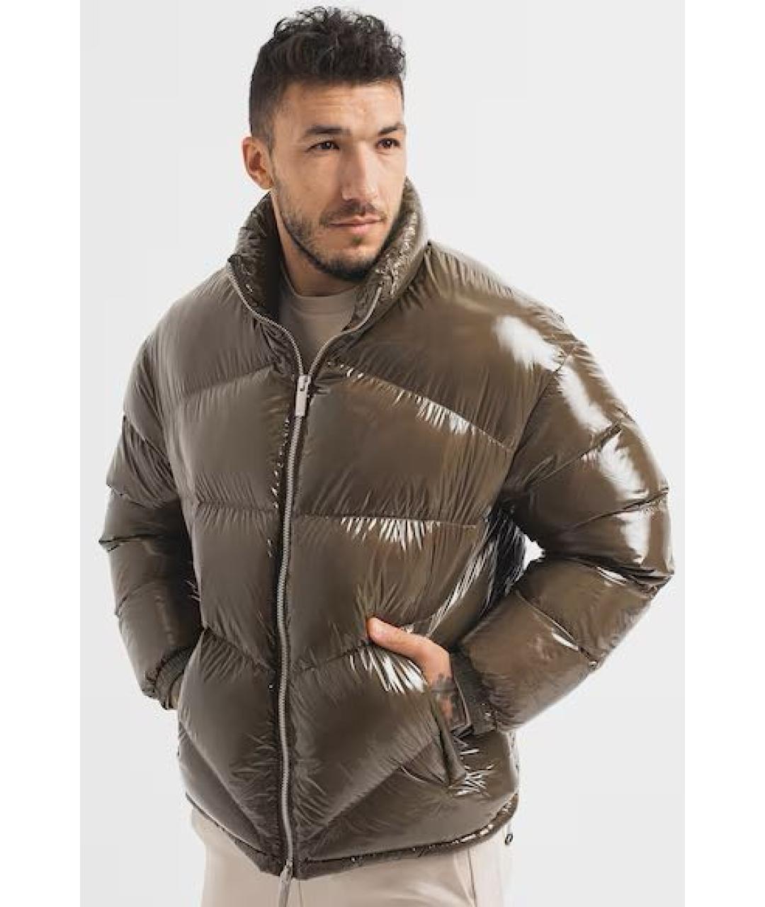 ARMANI EXCHANGE Хаки полиэстеровая куртка, фото 7