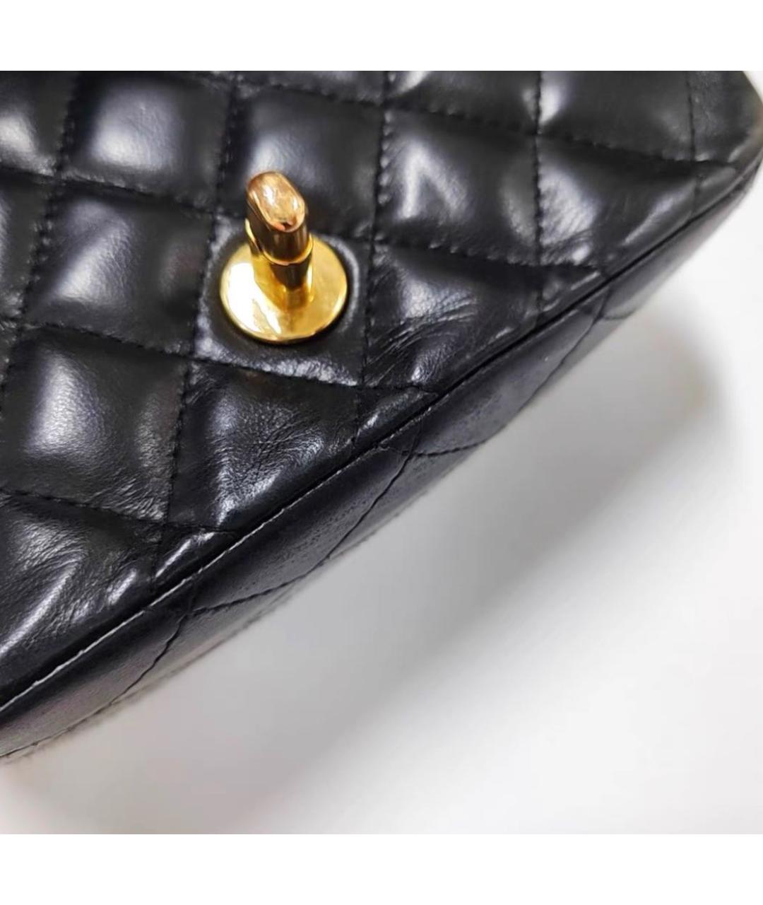 CHANEL Черная сумка через плечо, фото 4