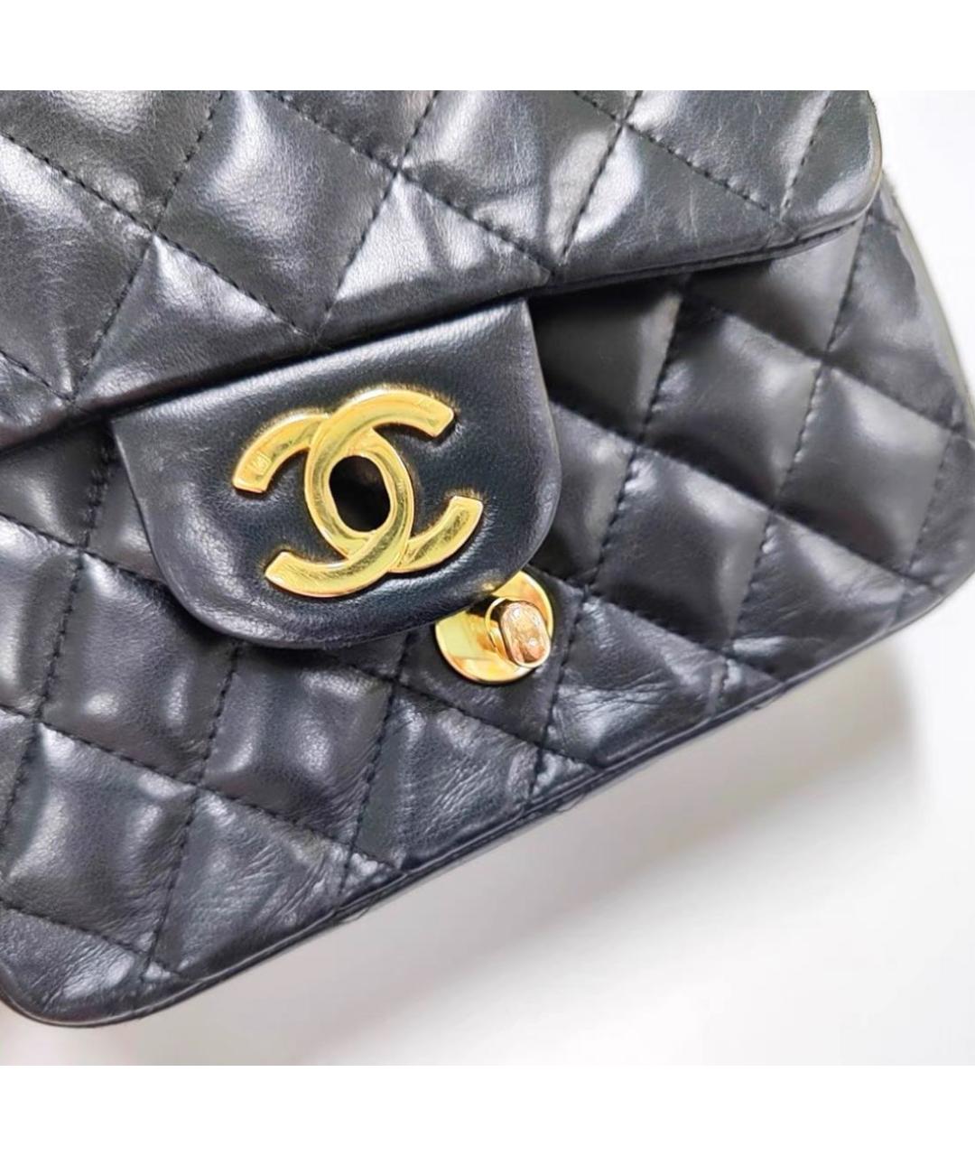 CHANEL Черная сумка через плечо, фото 3