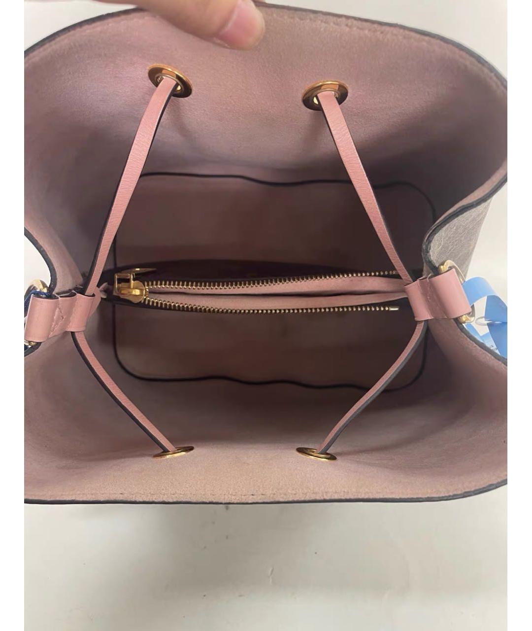 LOUIS VUITTON Коричневая сумка через плечо, фото 4