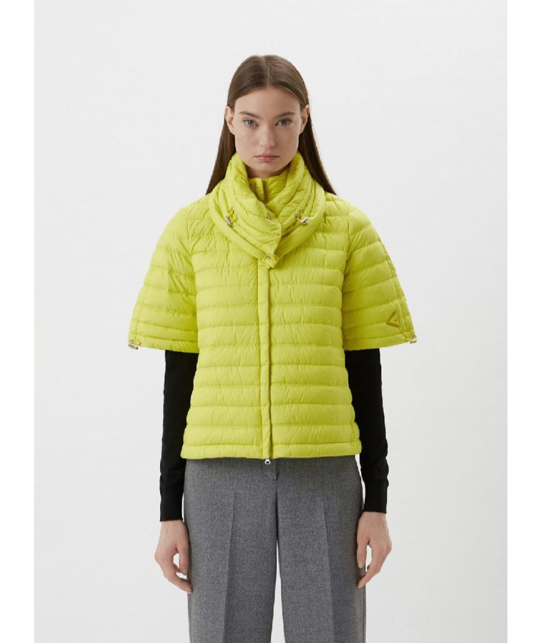 ADD Желтая полиэстеровая куртка, фото 2