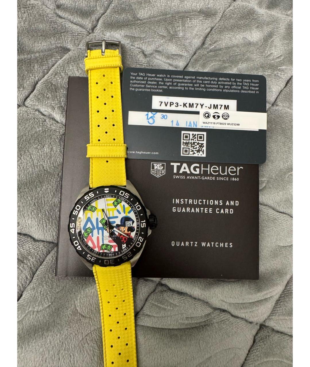 TAG HEUER Серебряные часы, фото 3
