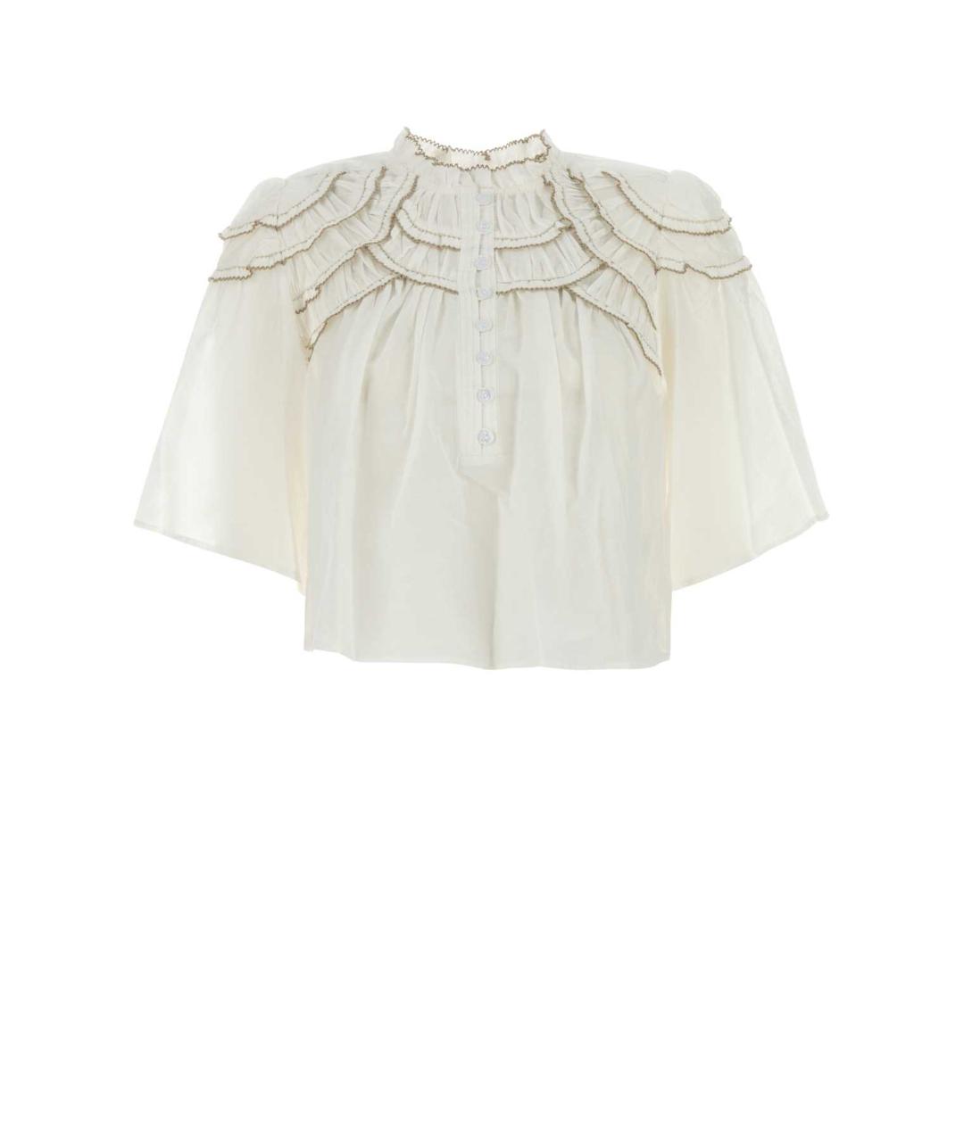 ISABEL MARANT Белая хлопковая футболка, фото 1