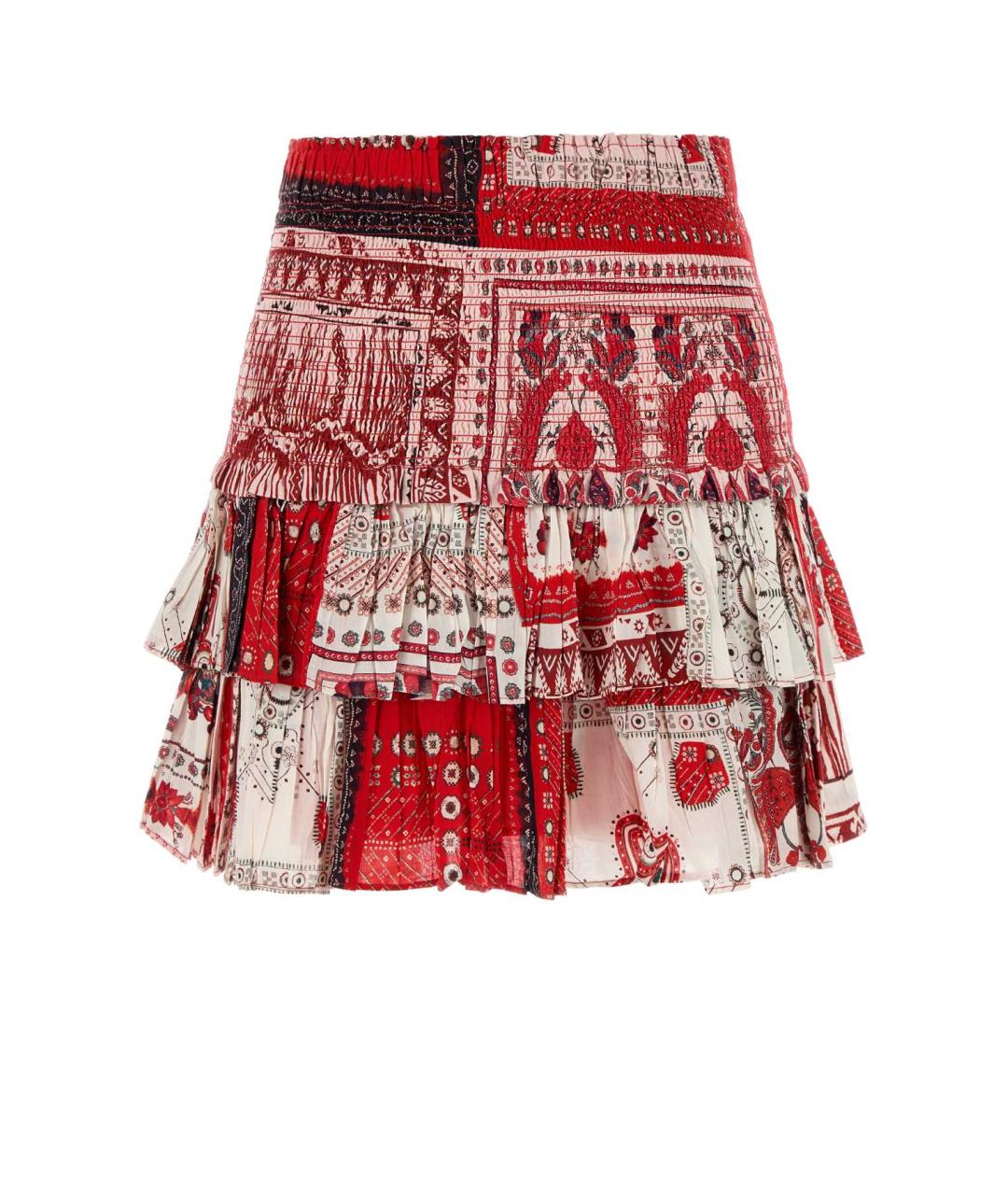ISABEL MARANT Мульти хлопковая юбка мини, фото 1