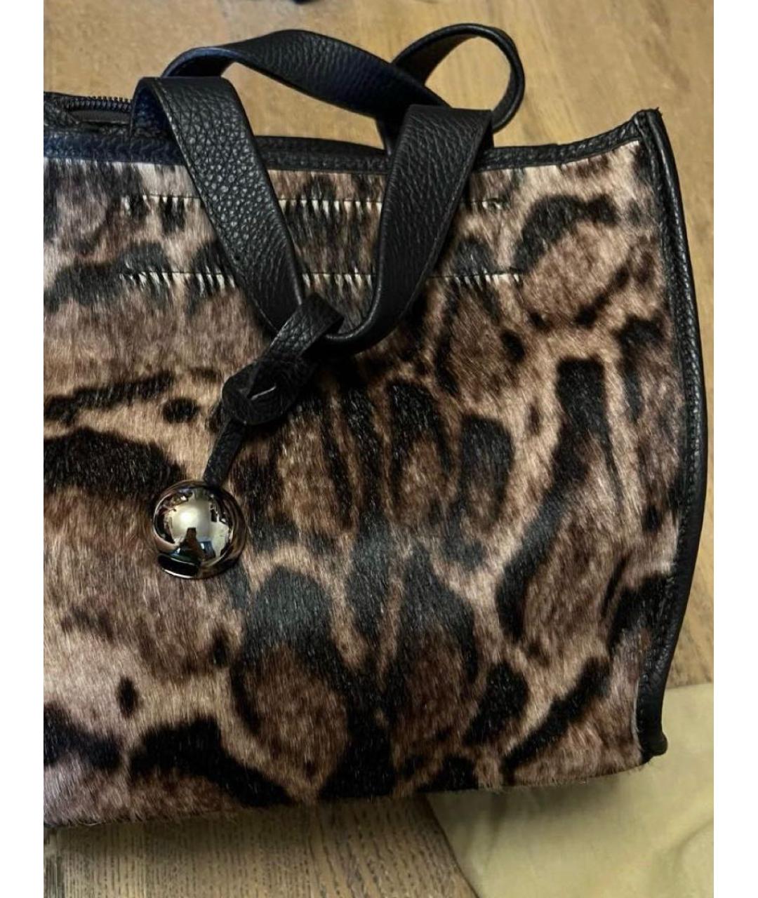 FURLA Мульти кожаная сумка с короткими ручками, фото 3