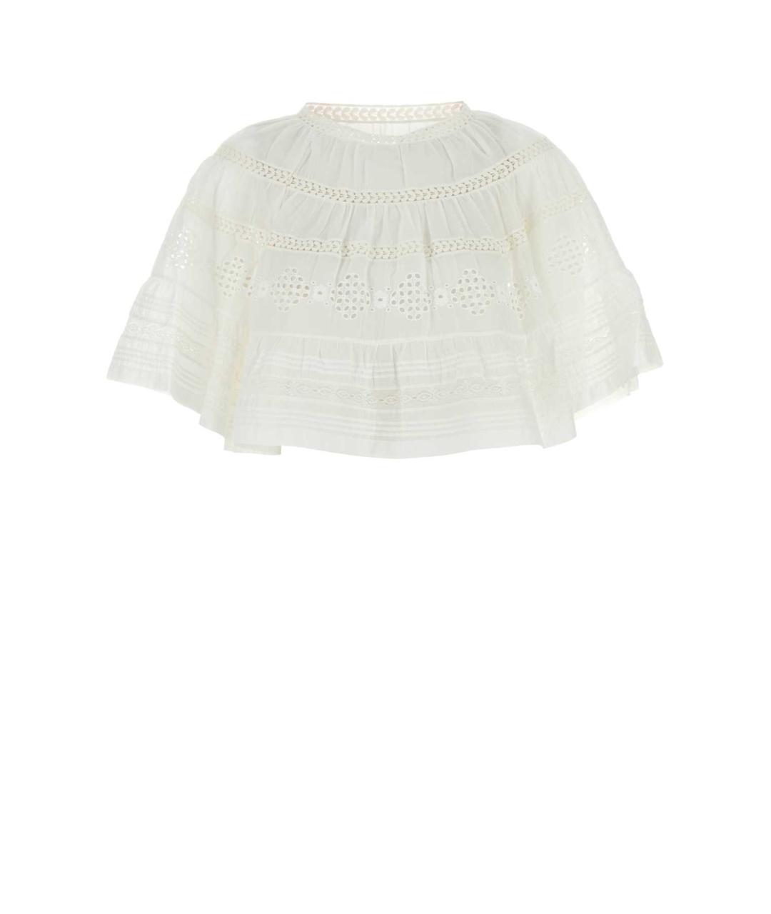 ISABEL MARANT Белая хлопковая рубашка, фото 1