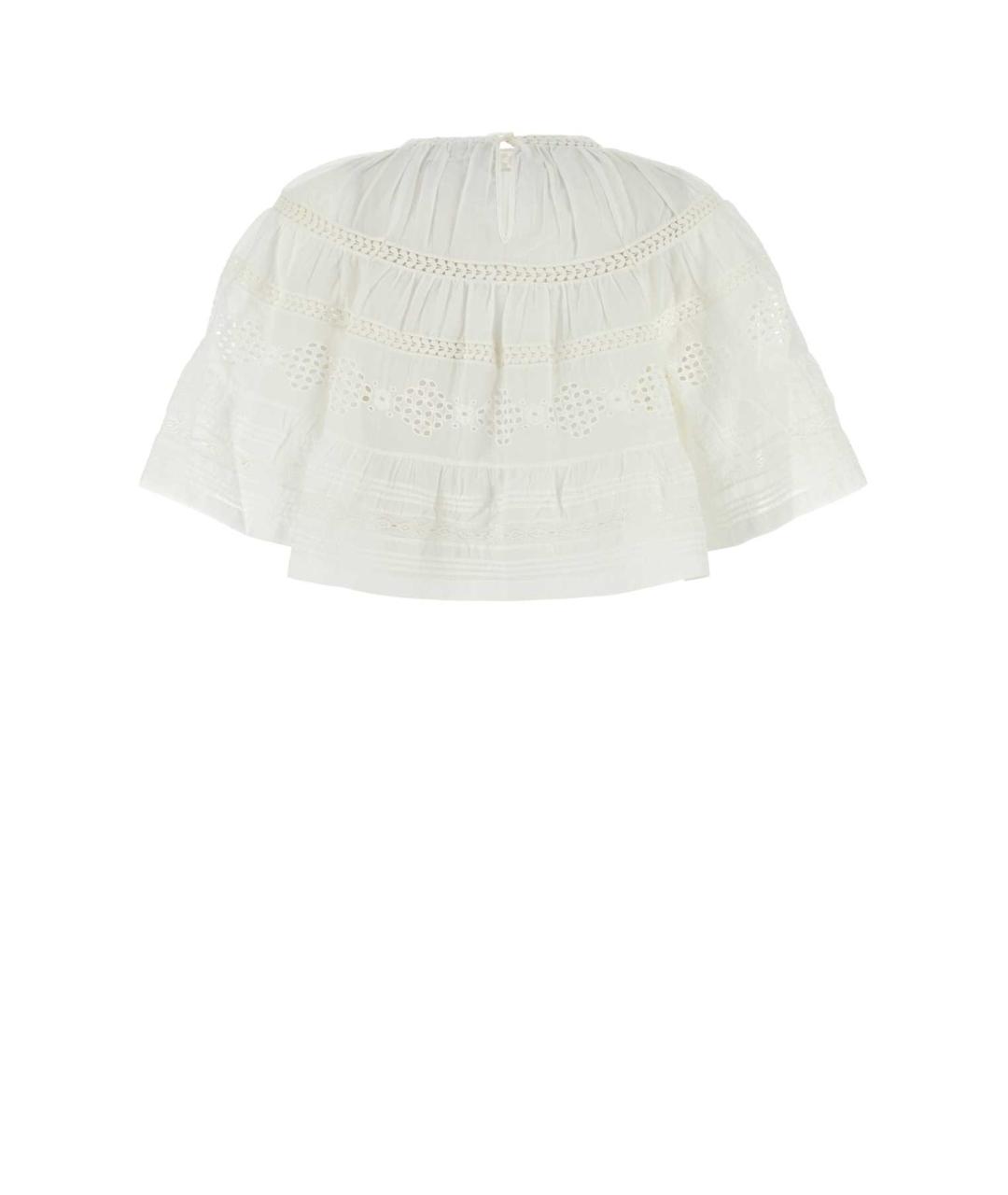 ISABEL MARANT Белая хлопковая рубашка, фото 2
