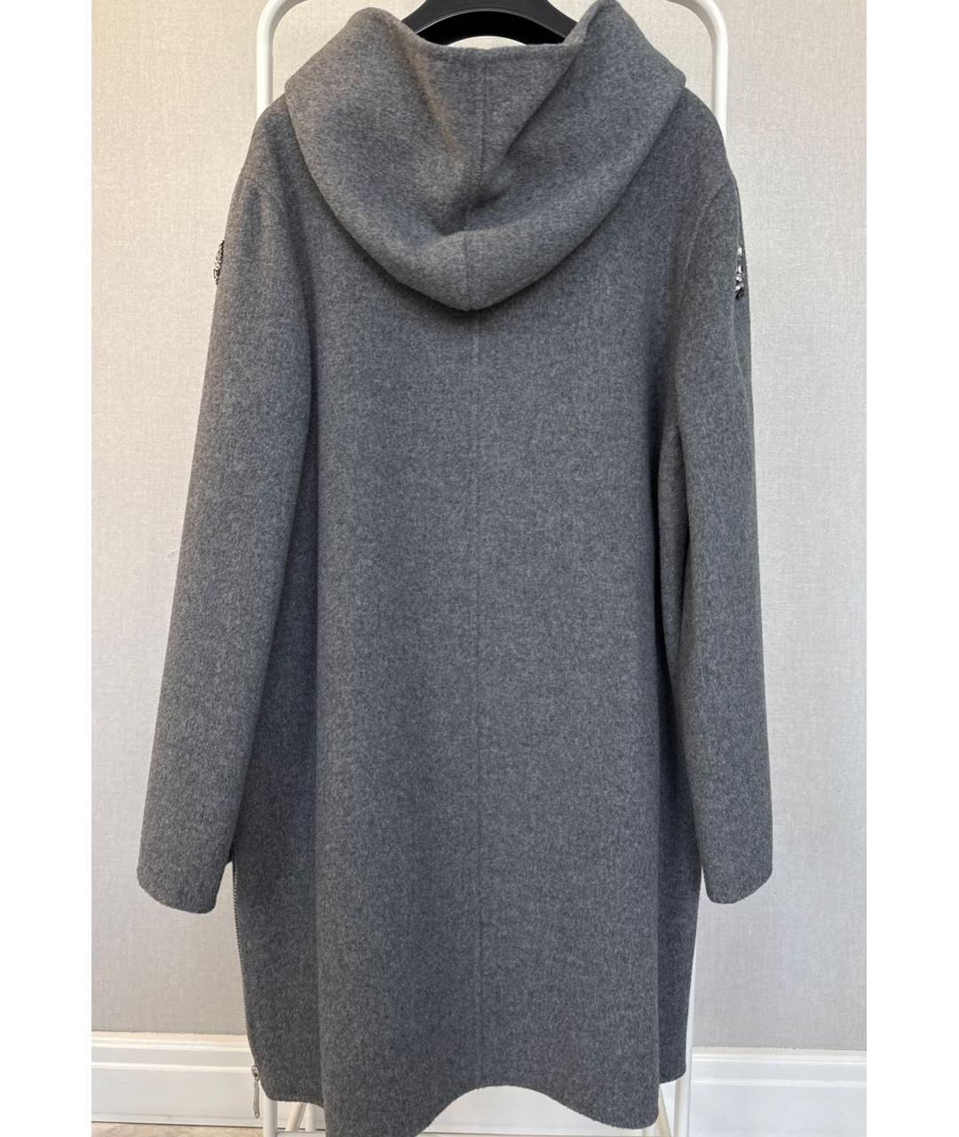 ERMANNO SCERVINO Серое пальто, фото 2