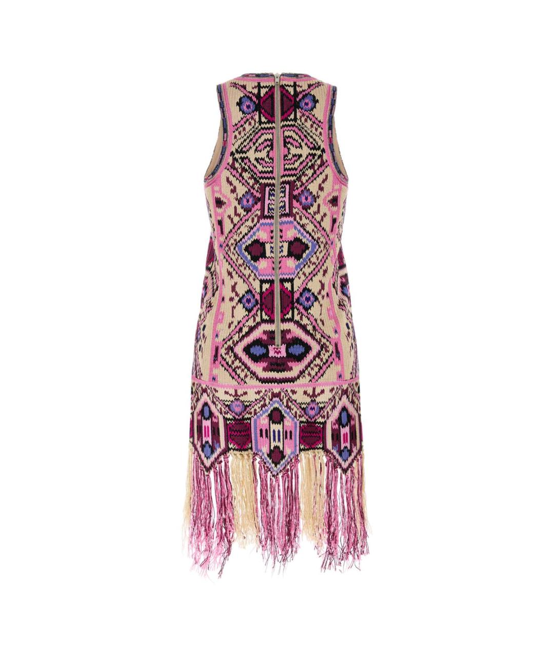 ISABEL MARANT Мульти хлопковое коктейльное платье, фото 2