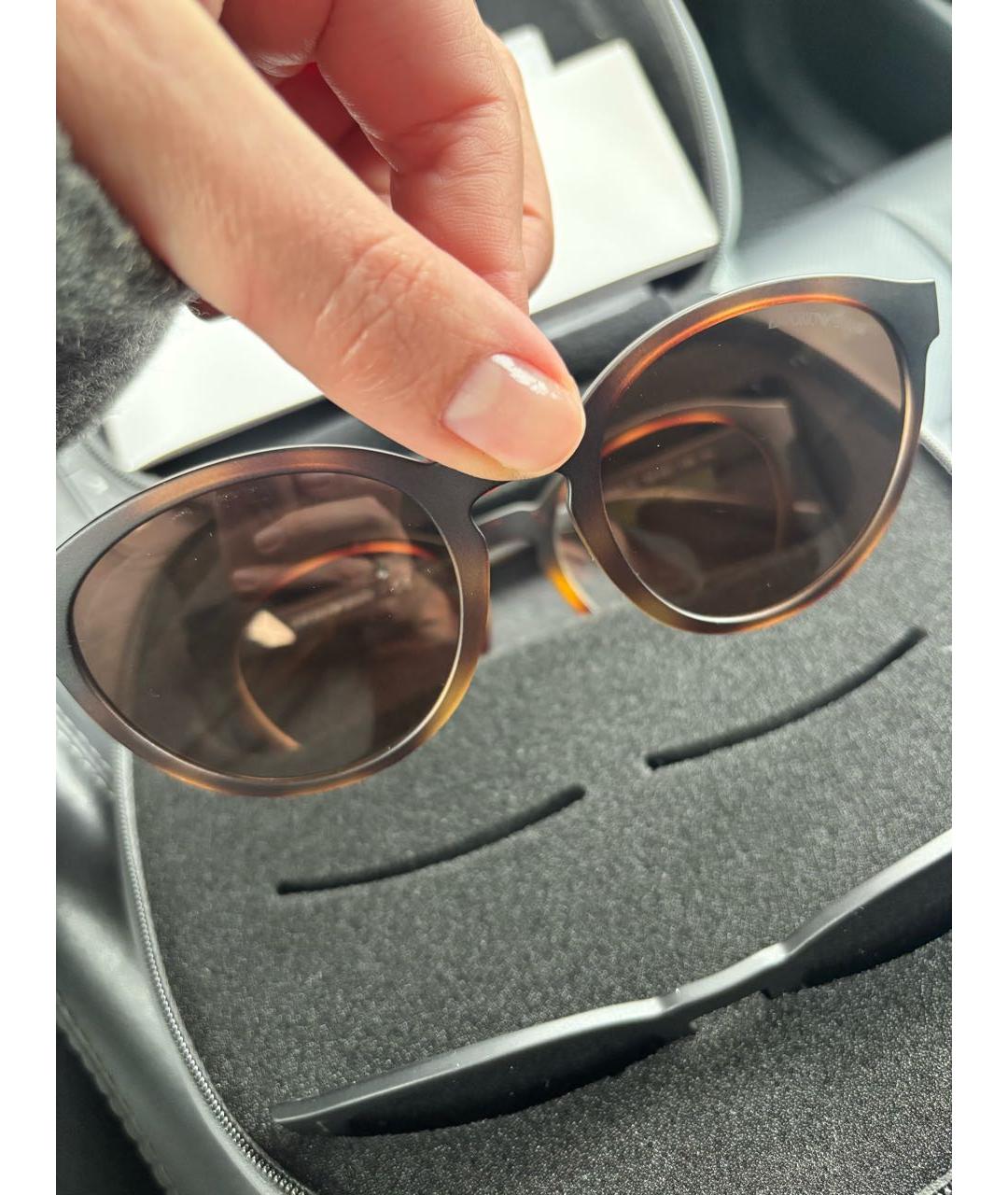 EMPORIO ARMANI Пластиковые солнцезащитные очки, фото 3