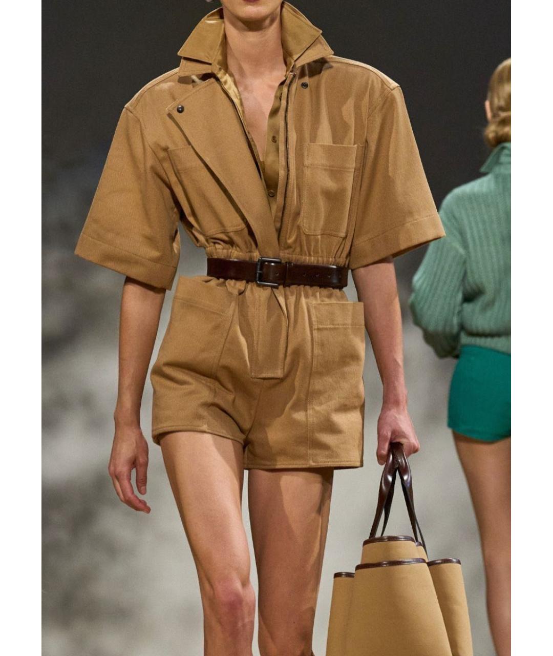 MAX MARA Бежевый комбинезон, фото 7