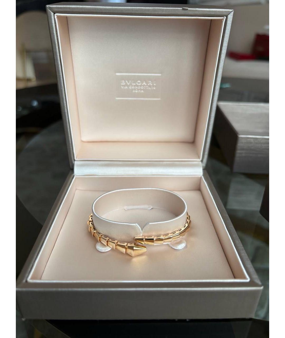 BVLGARI Золотой браслет из желтого золота, фото 8