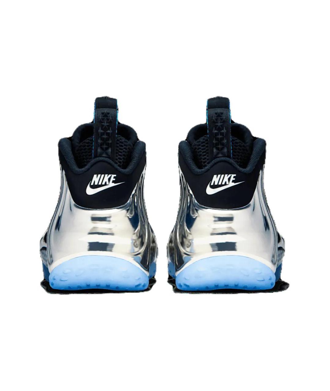 NIKE Серебряные высокие кроссовки / кеды, фото 5