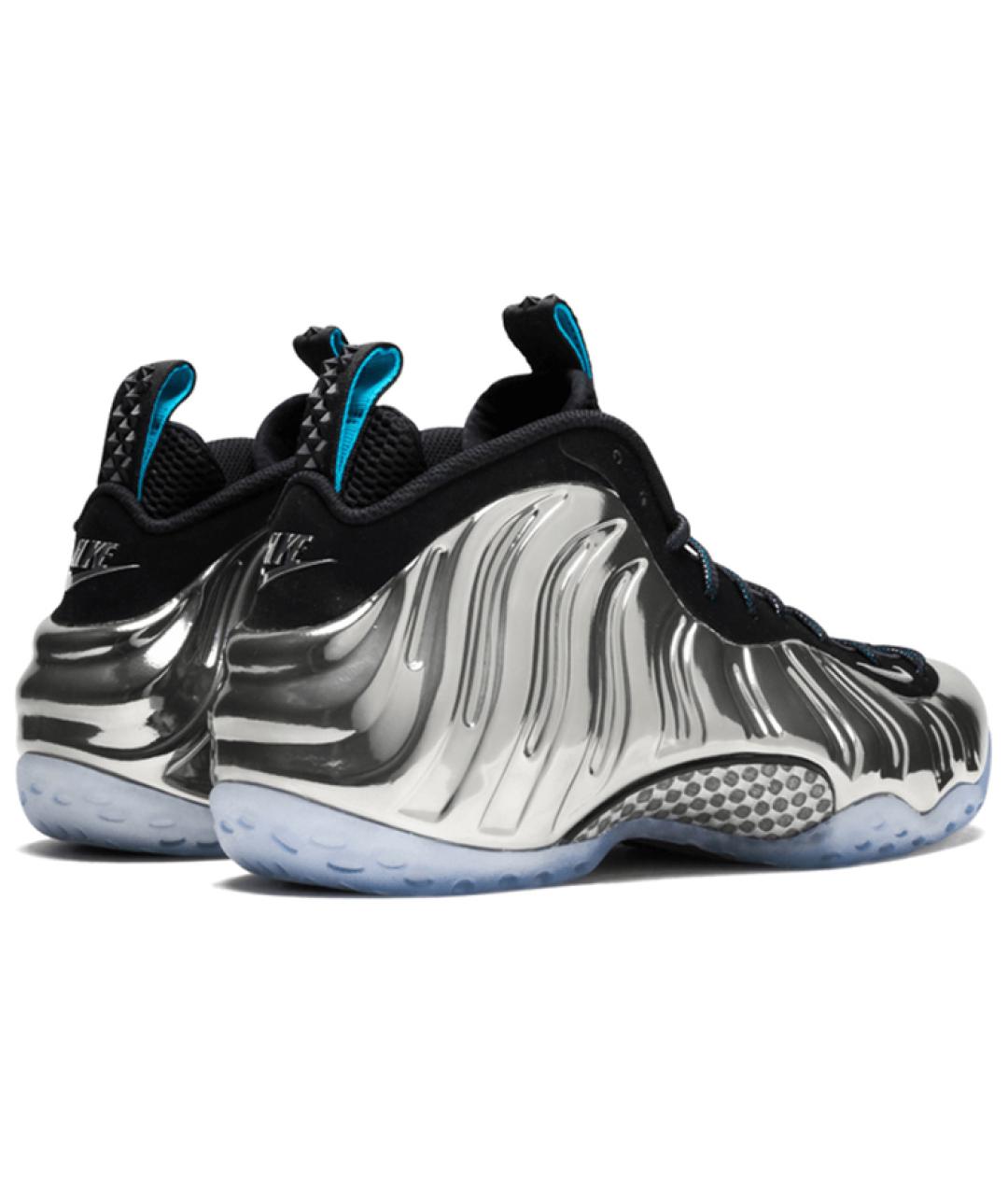 NIKE Серебряные высокие кроссовки / кеды, фото 4