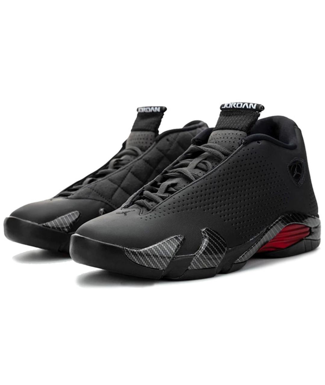 JORDAN Черные высокие кроссовки / кеды, фото 3