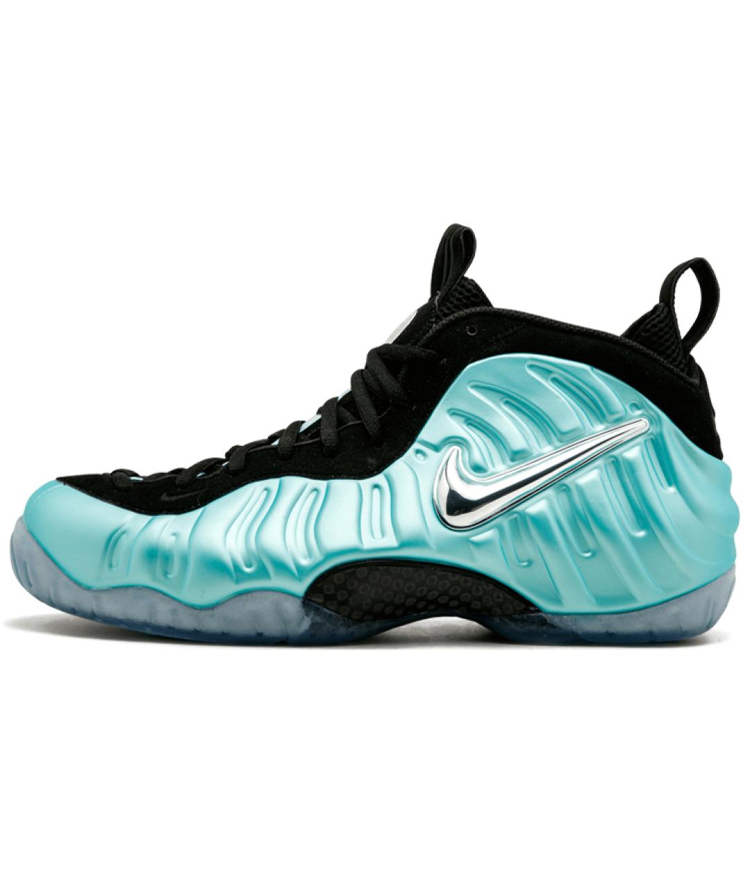 NIKE Голубые высокие кроссовки / кеды, фото 2