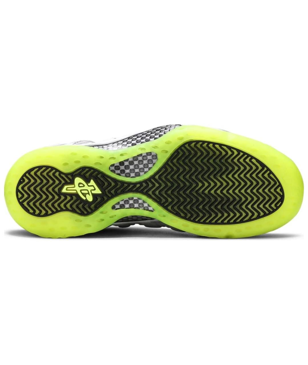 NIKE Серебряные высокие кроссовки / кеды, фото 4