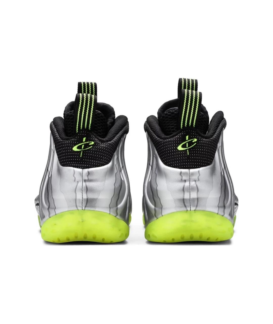 NIKE Серебряные высокие кроссовки / кеды, фото 3