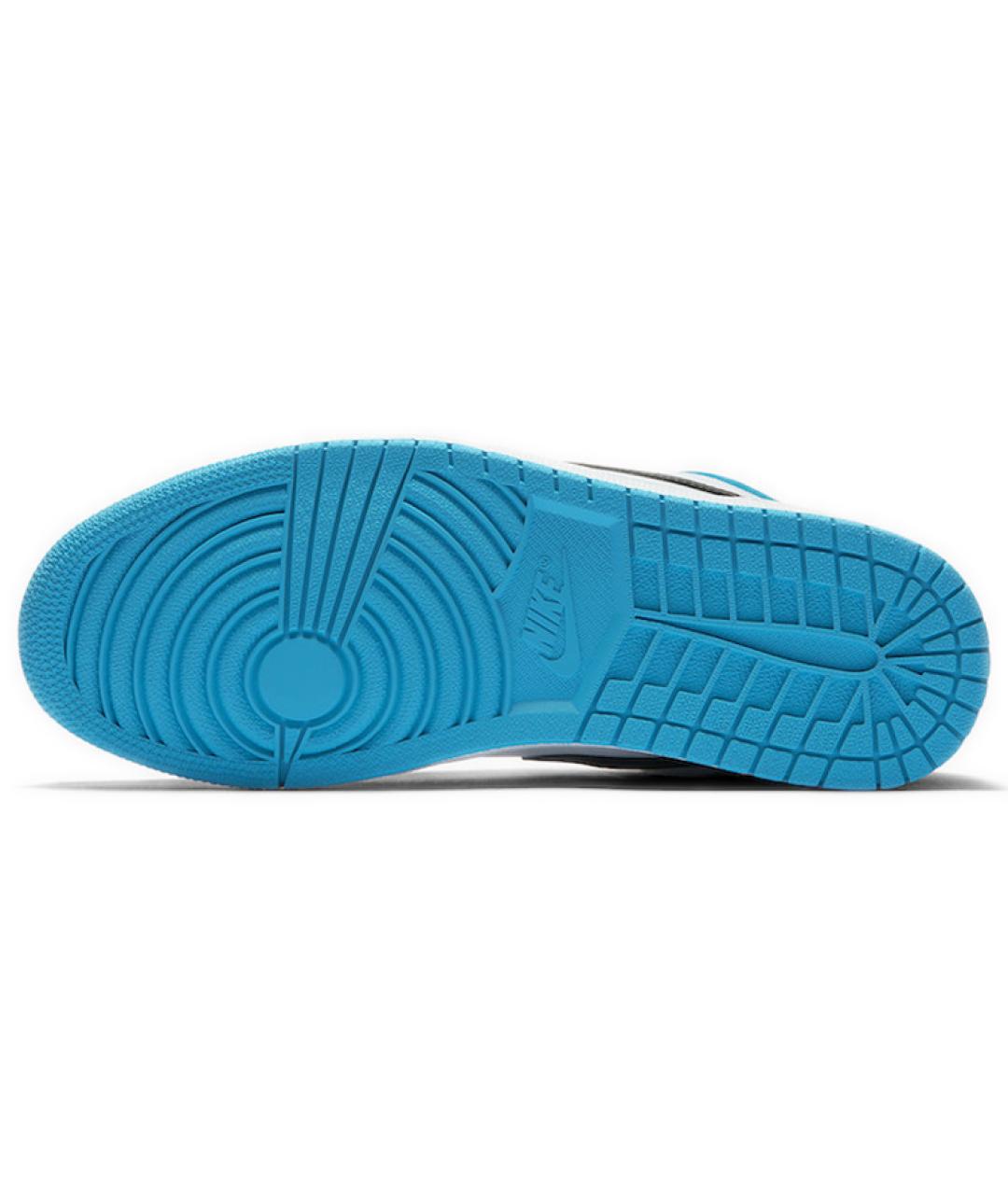 JORDAN Мульти кожаные высокие кроссовки / кеды, фото 6