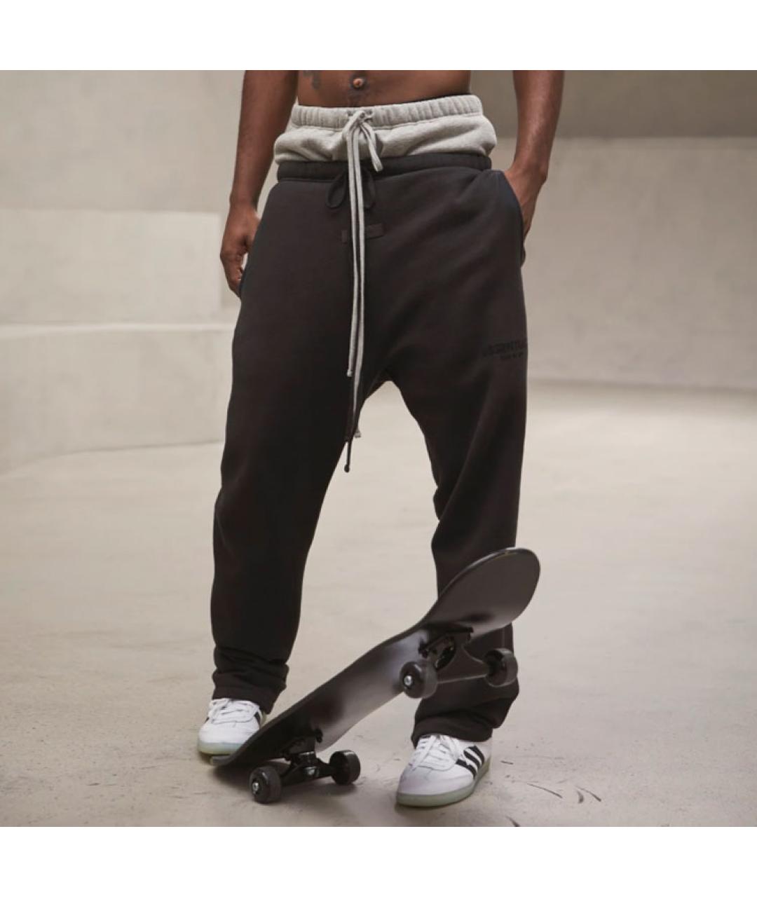 FEAR OF GOD ESSENTIALS Черные спортивные брюки и шорты, фото 3